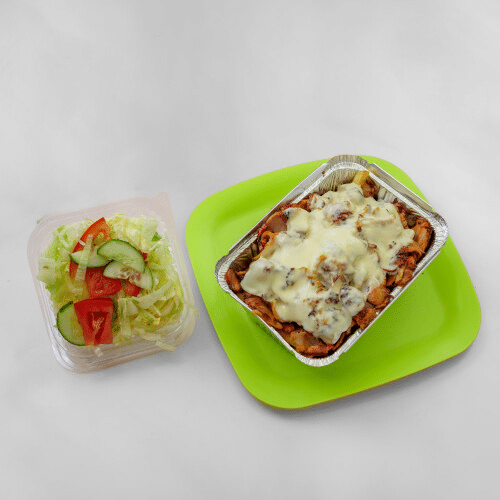 Kapsalon kip döner