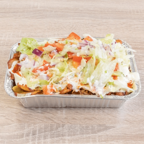 Kapsalon kip/kalf mix