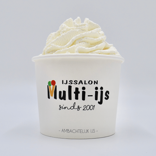 Slagroom beker groot