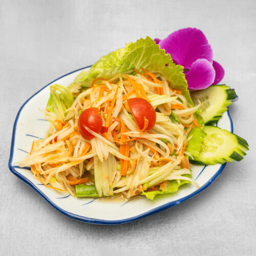 Pittige Thaise salade somtum