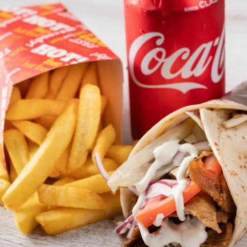 Kip combo meal voor 1 person