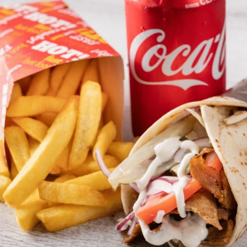 Vegan combo meal voor 1 person