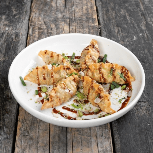 Korean BBQ dumplings (rund)