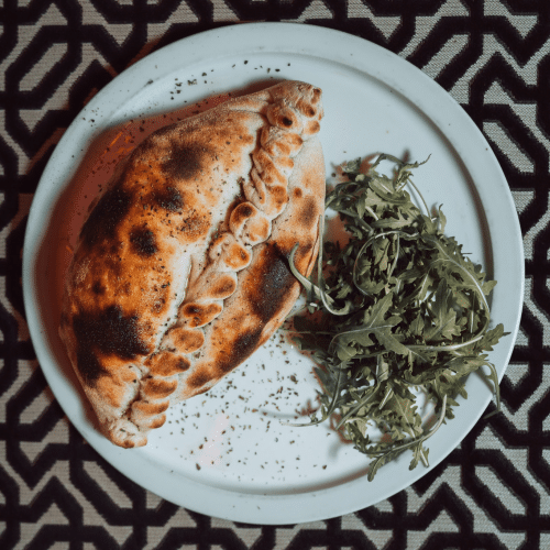 Calzone tartufo e prosciutto di parma