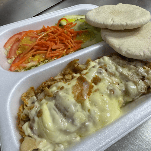 Döner kebab schotel super