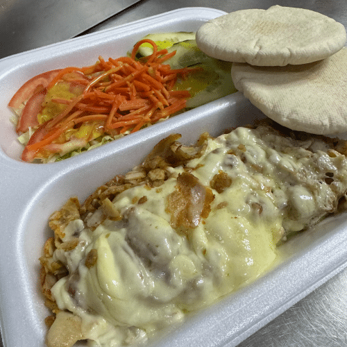 Kip gyros schotel super
