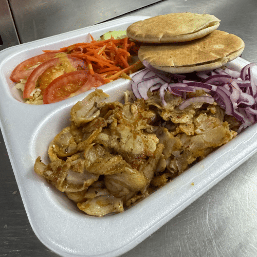 Kip gyros schotel
