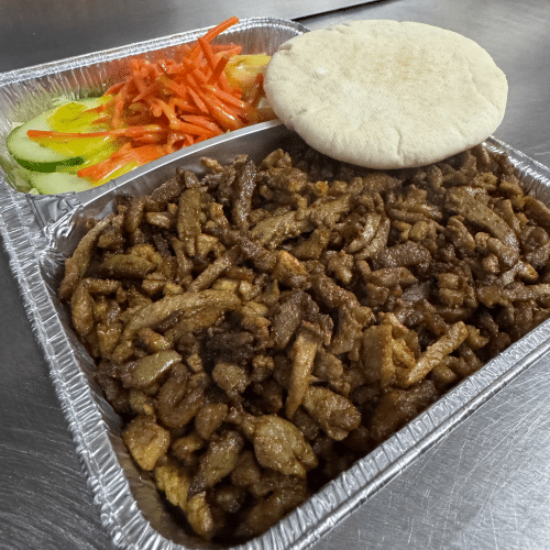 Shoarma mini schotel