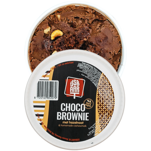 Choco brownie ice cream (vegan)