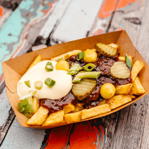 Luxe Frieten: stoofvlees