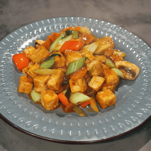 Tofu met Thaise curry
