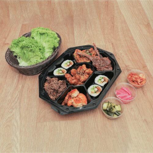 BBQ ready box, voor 1 a 2 personen