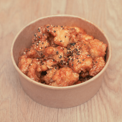 Sweet and spicy fried chicken