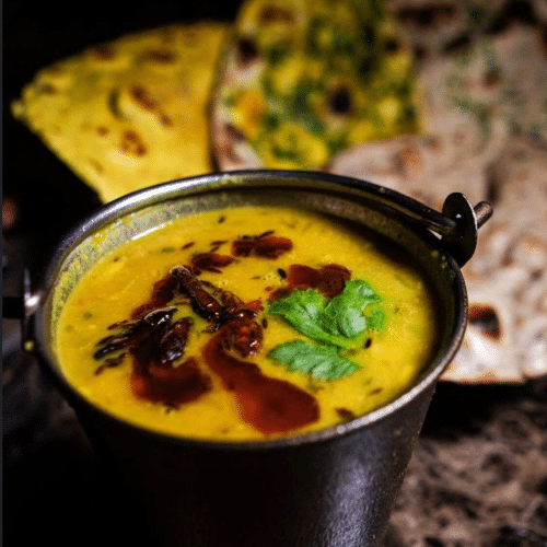 Yellow dal butter fry