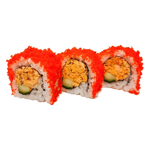 Red salmon mouse maki