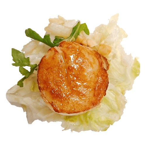 Gegrilde coquille
