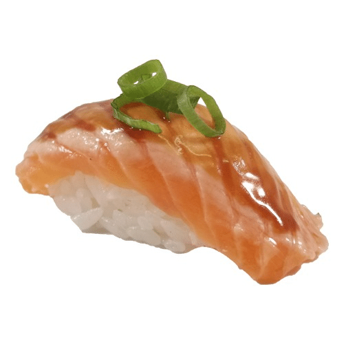Nigiri aburi sake