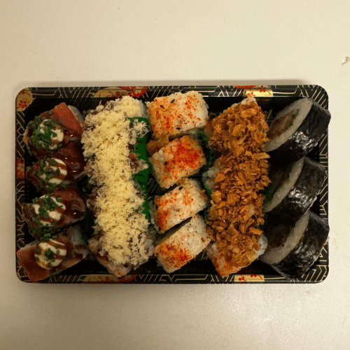 Sushi box meat lovers