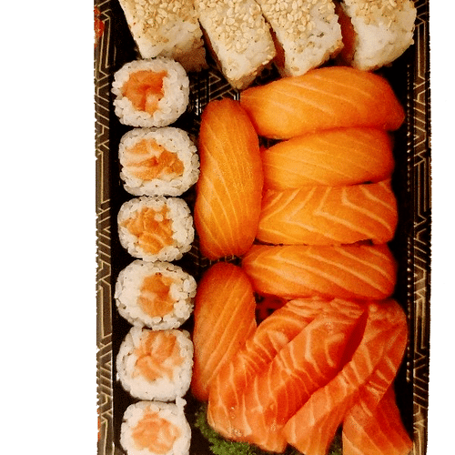 Sushi box salmon lovers