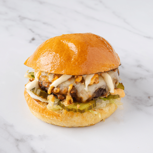 Beefburger menu