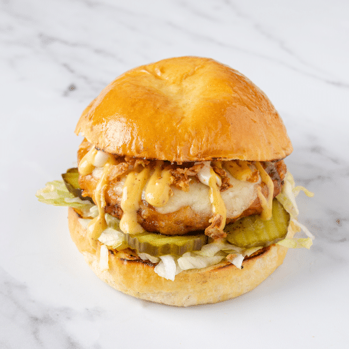 Chickenburger menu