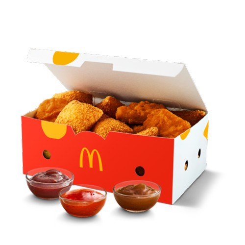 Sharebox: 10 Spicy Chicken McNuggets & 10 Cheese Snacks