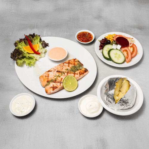 Salmón al limón