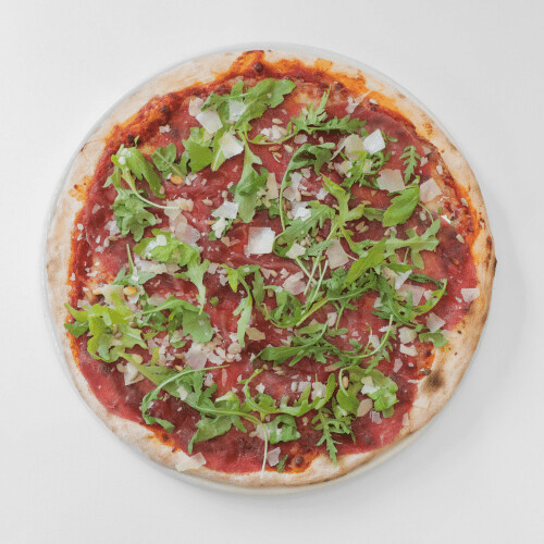 Pizza carpaccio