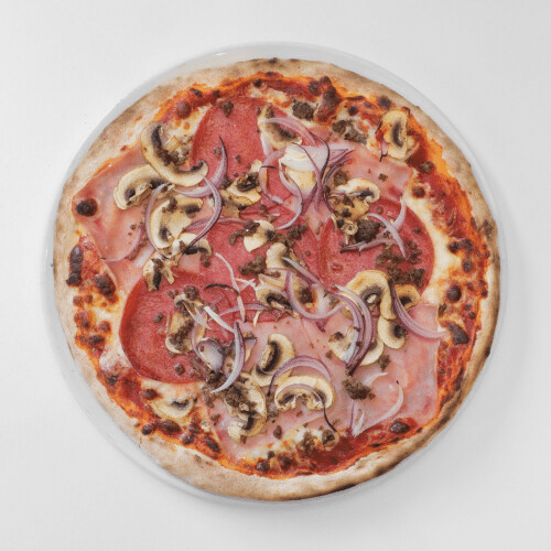 Pizza Onestà specialità vlees