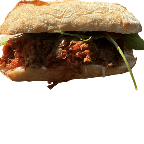 Ciabatta brisket