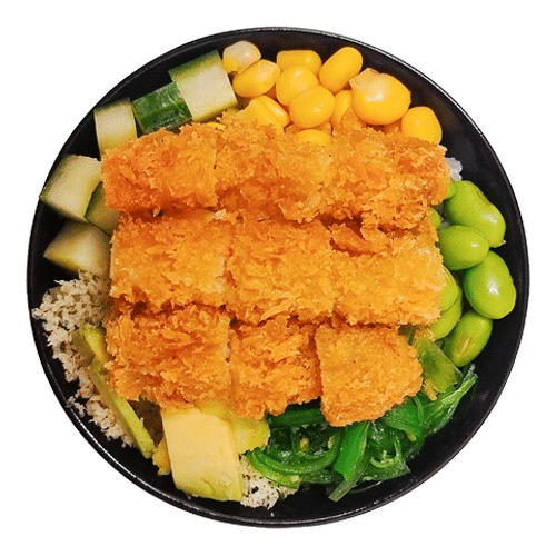 Pokebowl crispy ebi