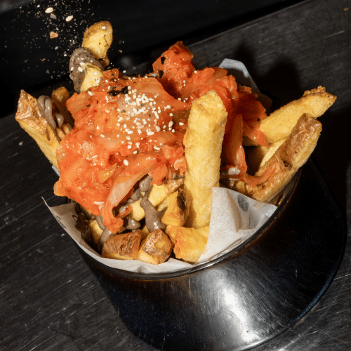 Kimchi Loaded Fries