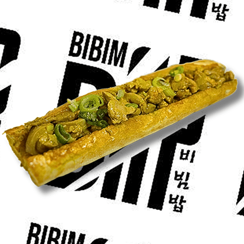 Curry chicken k-baguette