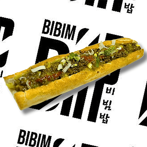 Curry ground beef k-baguette
