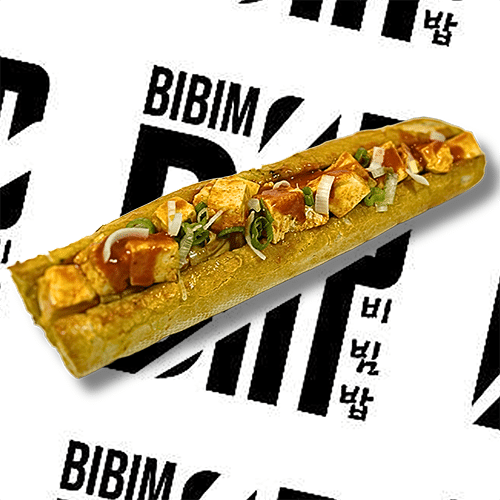 Spicy bulgogi tofu k-baguette