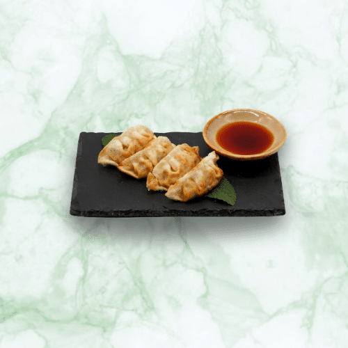 Crispy gyoza
