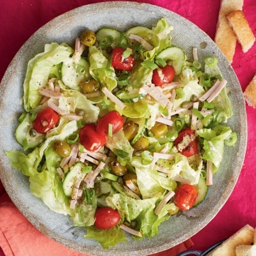 Krokante kip salade