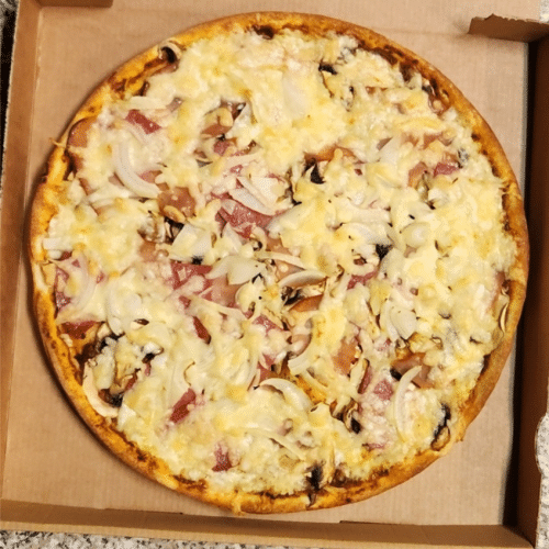 Pizza carbonara speciale 30cm