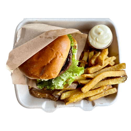Beefburger combo