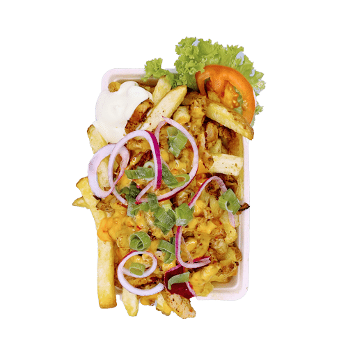 Friet heisa piri piri chicken