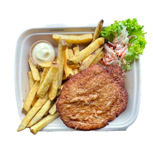 Schnitzel combo