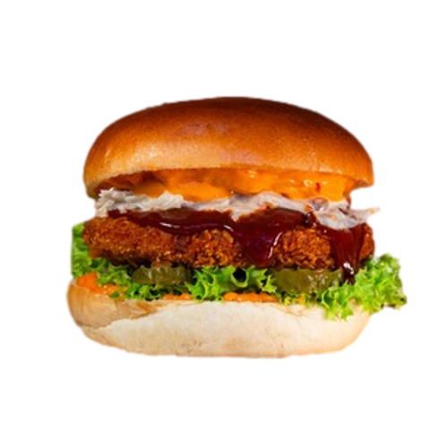 Spicy chicken burger
