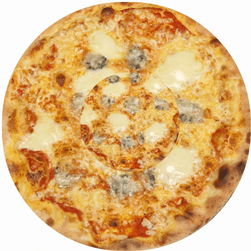 Pizza quattro formaggi 33cm