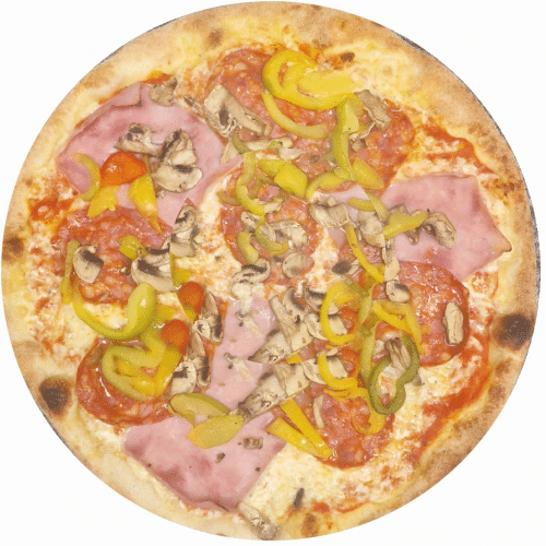 Pizza quattro stagioni 25cm