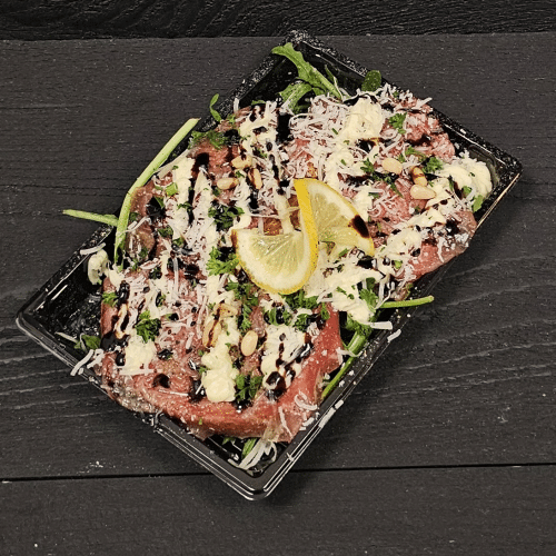 Bruschetta carpaccio piccolo