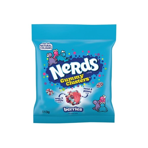 Nerds gummy cluster berries 113 gram