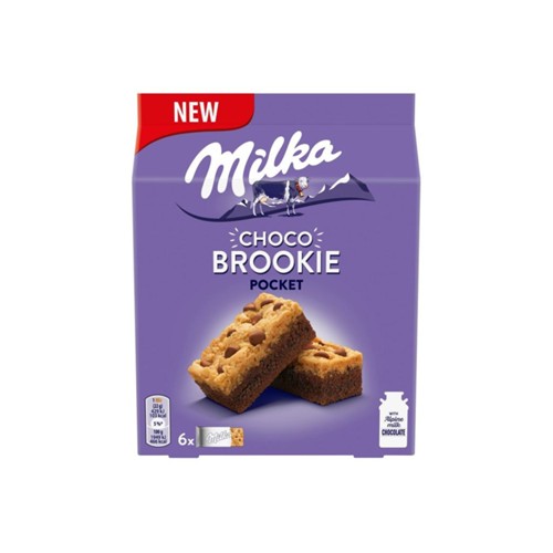 Milka choco brookie pocket Doos 132 gr