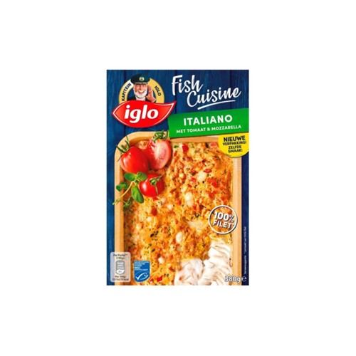 Iglo Fish Cuisine Italiano doos 380 gram