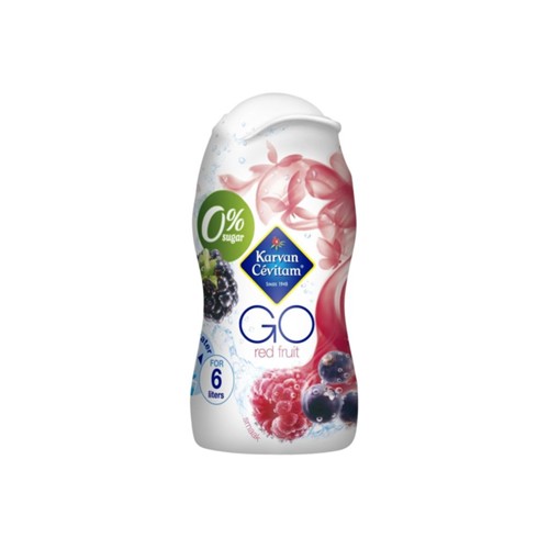 Karvan Cevitam limondaesiroop Red Fruit fles 48 ml