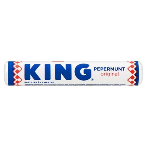 King Pepermunt Original Rol 44 gram